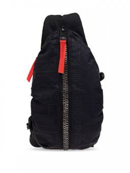 Diesel - Black Zip-D Medium Crossbody Bag