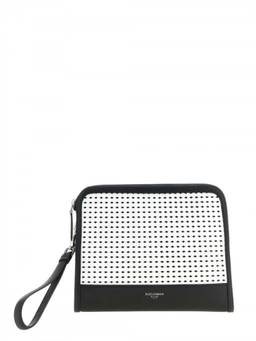 Dolce&Gabbana - BlackWhite Atene Medium Clutch