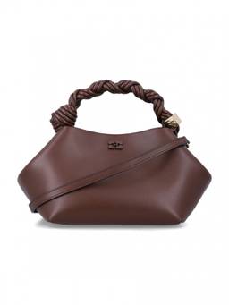 Ganni - Brown Bou Small Crossbody Bag