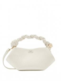 Ganni - White Bou Mini Crossbody Bag