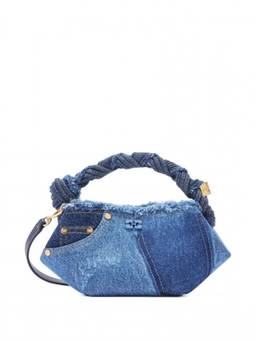 Ganni - Denim Bou Mini Crossbody Bag