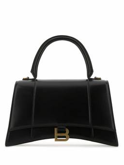 Balenciaga - Black Hourglass Medium Satchel Bag