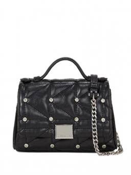Karl Lagerfeld - Black K Kuilt Satchel