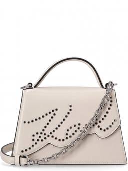 Karl Lagerfeld - White Logo Small Satchel