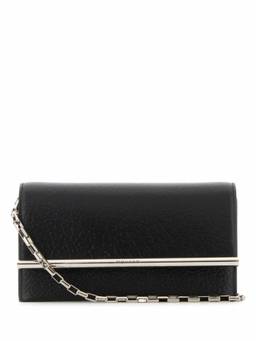 Alexander McQueen - Black Cross Bar Mini Crossbody Bag