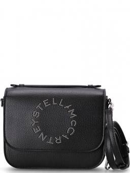 Stella McCartney - Black Logo Mini Crossbody Bag