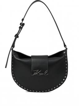 Karl Lagerfeld - Black K/Signature Shoulder Bag