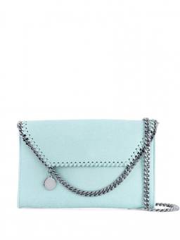 Stella McCartney - Sky Blue Falabella Small Crossbody Bag