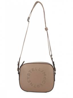 Stella McCartney - Beige Logo Small Crossbody Bag