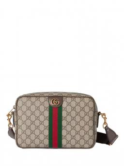 Gucci - Beige Ophidia Medium Crossbody Bag