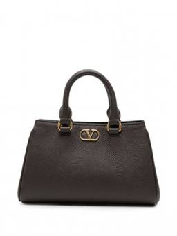 Valentino Garavani - Dark Brown VLogo Mini Satchel