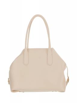 Themoire - Light Cream Talia Medium Satchel
