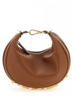 Fendi - Brown Fendigraphy Mini Crossbody Bag