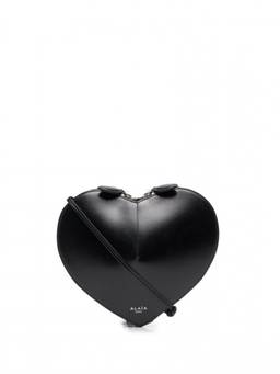 ALAIA - Black Heart Shaped Crossbody Bag