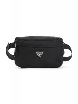 PRADA - Black Logo Small Crossbody Bag