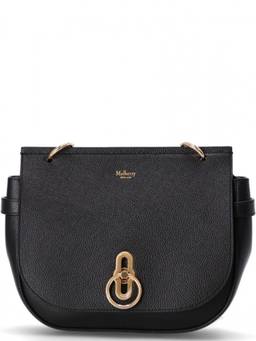 Mulberry - Black Amberley Crossbody Bag