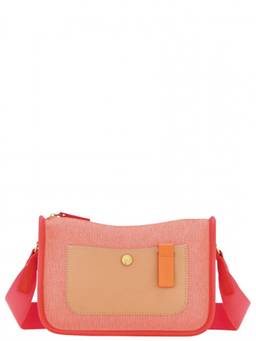 Longchamp - Red Le Foulonne Crossbody Bag