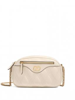 Valentino Garavani - White Quiltie 67 Crossbody Bag