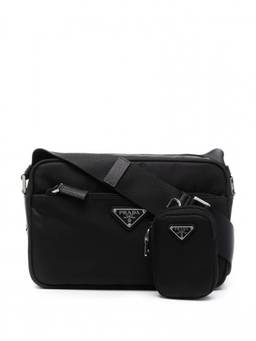 PRADA - Black Re Nylon Crossbody Bag