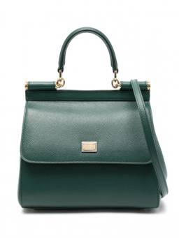 Dolce&Gabbana - Green Sicily Medium Satchel