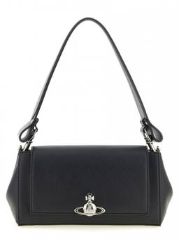Vivienne Westwood - Black Hazel Medium Shoulder Bag