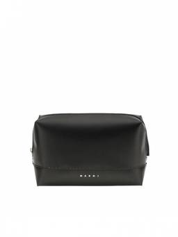 Marni - Black Logo Small Crossbody Bag