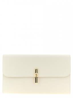Furla - White Iride Clutch