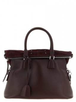 Maison Margiela - Maroon 5AC Soft Medium Satchel