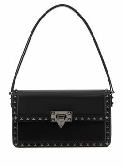 Valentino Garavani - BlackRockstud Shoulder Bag