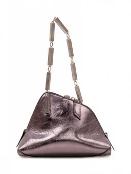 THE ATTICO - Silver La Scala Mini Clutch