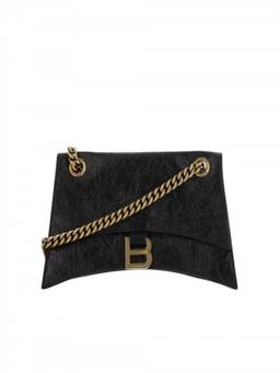 Balenciaga - Black Crush Small Shoulder Bag