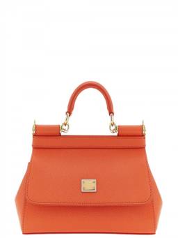Dolce&Gabbana - Orange Sicily Mini Satchel