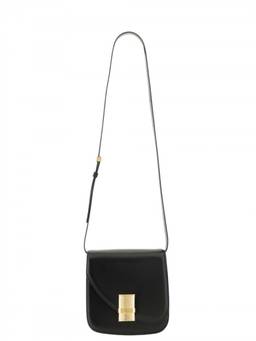 Ferragamo - Black Fiamma XS Crossbody Bag