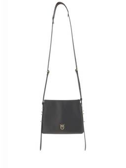 Pinko - Black Logo Crossbody Bag