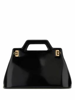 Ferragamo - Black Wanda Satchel Bag