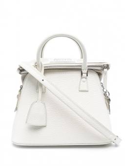 Maison Margiela - White 5Ac Mini Leather Satchel