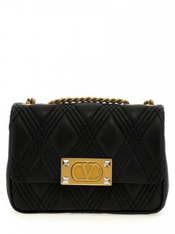 Valentino Garavani - Black Quiltie 67 Shoulder Bag