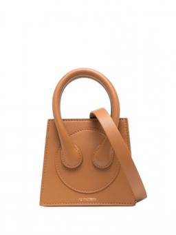 Az Factory - Brown Leather Micro Crossbody Bag