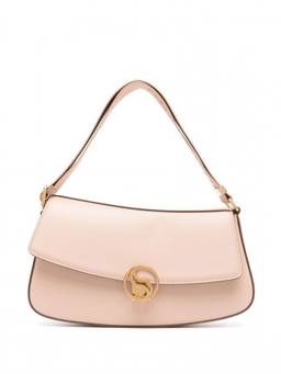 Stella McCartney - Peach Beige S Wave Medium Shoulder Bag