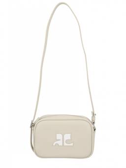Courreges - Mastic Grey Reedition Mini Crossbody Bag