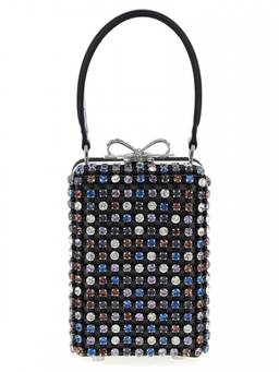 self-portrait - Multicolor Chainmail Mini Clutch