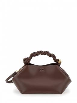Ganni - Brown Bou Small Crossbody Bag