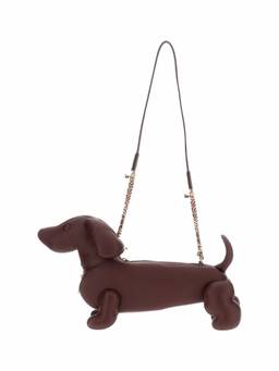 Thom Browne - Maroon Hector Mini Crossbody Bag