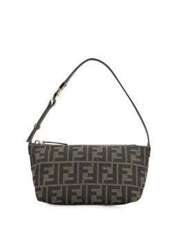 Fendi - Brown Logo Small Clutch