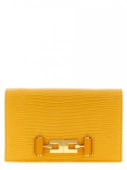 Elisabetta Franchi - Orange Logo Small Shoulder Bag
