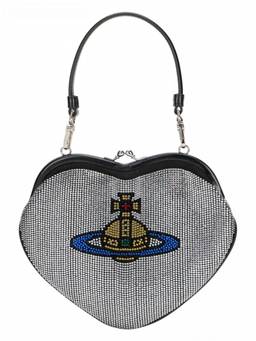 Vivienne Westwood - Silver Belle Heart Frame Small Clutch