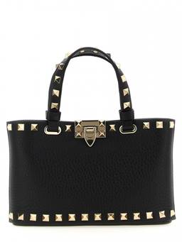 Valentino Garavani - BlackRockstud' Mini Satchel Bag