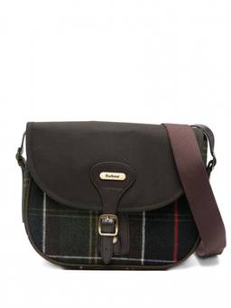 Barbour - Green Logo Crossbody Bag