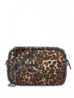 Golden Goose - Leopard Print Star Mini Crossbody Bag