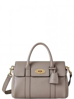 Mulberry - Taupe Bayswater Small Satchel
